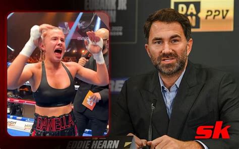 kingpyn boobs|Daniella Hemsley hits back at Eddie Hearn after flashing boobs ...